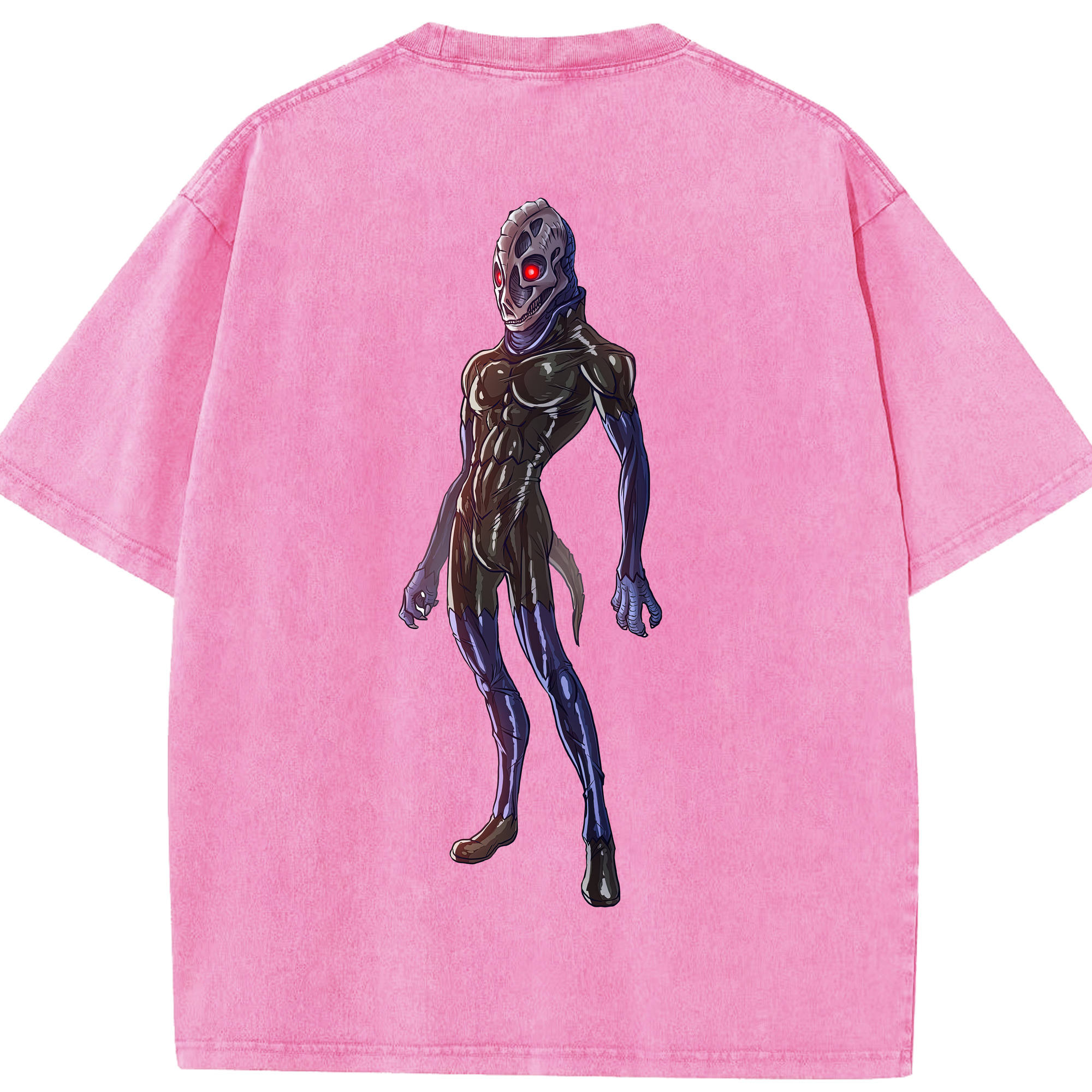 （画像用） ウルトラマン Ultraman 綿100% ヴィンテージ風 半袖Tシャツ（背面プリント）